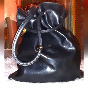 Givenchy Parfums Black Bucket Bag.